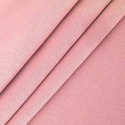 Baby Pink Blackout Curtains/42 X 63 Inch/Set of Two Panels Grommet Bedroom Curtains